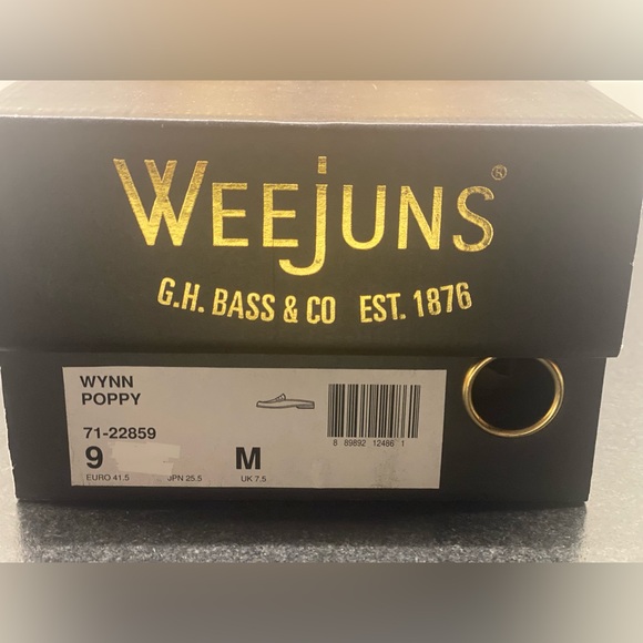 Weejuns G.H. Bass Wynn Poppy mule size 9 - Picture 2 of 9